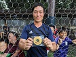 【MIP なおきパパ(ナオキング)】<BR><BR>子供よりストイックにサッカーに取り組む格好いいお父さん! Highslide JS
