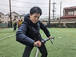 【MIP 田安 昌弘さん (ボール出たら両方交代)】<BR><BR>バースデーゴール!気持ち入ってました! Highslide JS