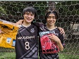 【得点王 成清 隼平さん 木下 湧気さん (阿部ンジャーズ)】<BR><BR>決勝戦でもしっかりゴール決めて仲良く得点王! Highslide JS