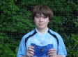 【MIP 長谷部 雅彦さん (ミカマーレ)】<BR><BR>見事なヘディングシュートでMIP獲得 Highslide JS