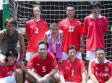 【第5位 FC KY A】<BR><BR>お父さんチーム、試合のときより見ているときの方が声が出ていましたね Highslide JS