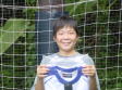 【MIP 大谷 将士さん (FC TREINTA)】<BR><BR>狙い通り?の見事なヘディングシュート! Highslide JS