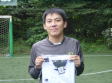 【MIP 梓沢 純さん (グッドフェローズ)】<BR><BR>ひじ骨折したばかりなのにファイトあふれるセービング Highslide JS