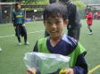 【得点王 斉藤 亮二くん (モリモリーズ)】<BR><BR>狙いすましたキックでゴール量産!よくまわり見てプレーしていました Highslide JS