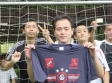 【MIP 馬場さん (FC R−BAITO)】<BR><BR>ヘディングが狙いすましたかのようなアーチを描き自陣ゴールに吸い込まれましたね Highslide JS