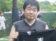【MIP 鳴海 聡さん (イナズマファイブ)】<BR><BR>大会No.1GK!!素早く体を動かしてコースをふさいでいました Highslide JS