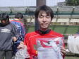 【得点王 小山 智史さん (AFカップ)】<BR><BR>最後は足首ひねっちゃいましたが見事得点王! Highslide JS
