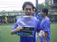 【得点王 湯村 武さん (A.F.BOOMERANG)】<BR><BR>リーグ戦は接戦で決勝進出を逃すも順位決定戦では気持ちを切り替え得点王をGET! Highslide JS