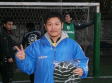 【MIP 前田さん (FCマタタビ)】<BR><BR>一生けんめいフィジカル勝負を挑んでいました! Highslide JS