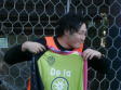 【得点王 丸山さん (銀色クローバーZ)】<BR><BR>シザースからの強シュートで得点量産!GKでも大会を盛り上げる! Highslide JS