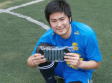 【MIP 鈴木 智亮さん (KFC)】<BR><BR>香川みたいにうまく抜け出して左足でゴール! Highslide JS