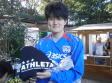 【得点王 松永 七海さん (ゴンベックスA)】<BR><BR>大きな体を活かした反転からの強烈シュートがすごかった! Highslide JS