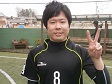 【得点王 田村 勝さん (ブラック)】<BR><BR>ブラックのドリブラー! Highslide JS
