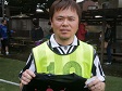 【得点王 西舘 一孝さん (エキベントス)】<BR><BR>5得点で見事得点王!ゴール前でも冷静に決めますね! Highslide JS
