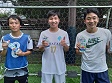 【得点王 種村 颯太さん 荒川 宗平さん 村松 祐太さん】<BR><BR>5得点で3人並びました! Highslide JS