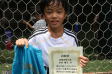 【MVP 苗加 慶太くん (エイリアスター)】<BR><BR>決勝戦、落ち着いて先制ゴールを決めました! Highslide JS