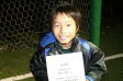 【優秀選手 横田 峻希くん (SEISHIN FC A)】<BR><BR>相手を良く見て、スルスル抜いていくドリブルが素晴らしかったです! Highslide JS