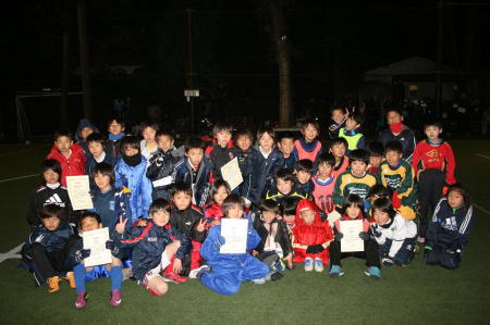 【全体写真】<BR><BR>明日から新学期!勉強もサッカーもがんばろう! Highslide JS