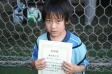 【優秀選手 松浦 こうせい (FC REGALO A)】<BR><BR>スピードにのったドリブルからたくさん点を取りました! Highslide JS