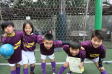 【第3位 SHARK UNITED】<BR><BR>圧倒的なボール支配率をみせて勝ちあがっていきましたがライバルダイアモンズに敗戦<BR>ユニホーム格好いいね! Highslide JS