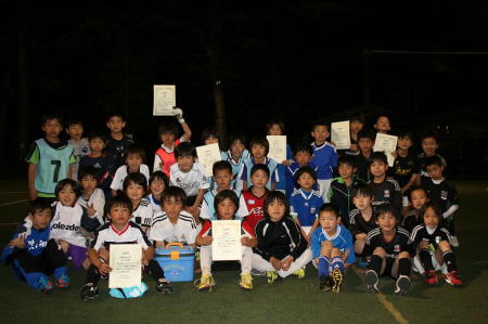 【全体写真】<BR><BR>強くたくましく、サッカーがんばろう! Highslide JS