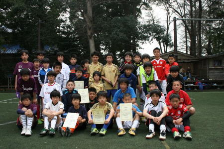 【全体写真】<BR><BR>中学校での活躍を期待しています! Highslide JS