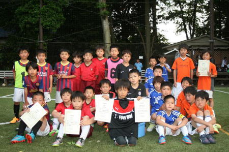 【全体写真】<BR><BR>GWでも朝から晩までボールを蹴ってるサッカー小僧が集まりましたね Highslide JS