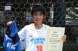 【MVP 仲丸 慎太郎 (さわやかフットボール)】<BR><BR>前を向いて自分の形で何度も突破していました!決勝戦は見事なVゴール! Highslide JS