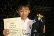 【MVP 大久保 鼓太郎 (パルケFC)】<BR><BR>プレー中もよく顔が上がり、ドリブルもパスもうまかった! Highslide JS