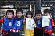 【優勝 クラスター】<BR><BR>粘り強く戦い、見事無失点で優勝!おめでとう! Highslide JS