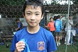 【MVP 小早川 晴 (針ヶ谷FC)】<BR><BR>ことごとく相手のチャンスを止めて、大事なところでは自らゴールも決めました! Highslide JS