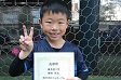 【優秀選手 柳林 理来 (gemstone B)】<BR><BR>ゴールへ向かう姿勢がよかったです! Highslide JS