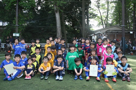 【全体写真】<BR><BR>小学生になってはじめてのパルカップ!練習の成果は出せたかな!? Highslide JS