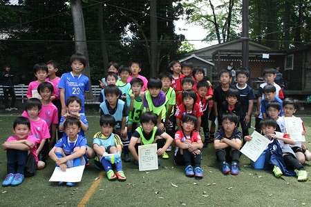 【全体写真】<BR><BR>絶好のサッカー日和!思いっきり動けたね! Highslide JS