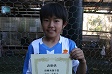 【MVP 江口 太玖斗 (トラファルガー)】<BR><BR>決勝戦で貴重な先制ゴール!ポジショニングよく、プレーし続けた結果だね! Highslide JS