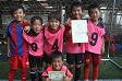 【第2位 東京オシャラ】<BR><BR>固いディフェンスで決勝戦まで無失点。1対1の強さが目立ちました Highslide JS