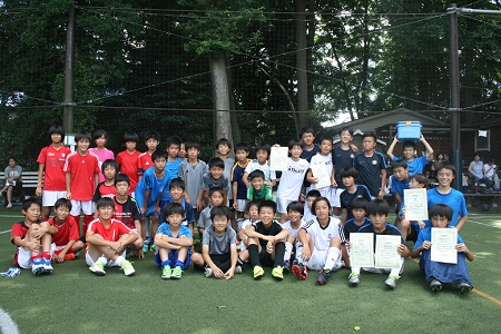 【全体写真】<BR><BR>今日から夏休み!まずは6年生大会からスタート! Highslide JS