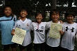 【第3位 オールスターズ】<BR><BR>明るく楽しくプレーしていました。優勝したかったね Highslide JS