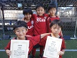 【第2位 FCリアル】<BR><BR>ドリブルもパスワークもうまかったね。次は優勝しようね Highslide JS