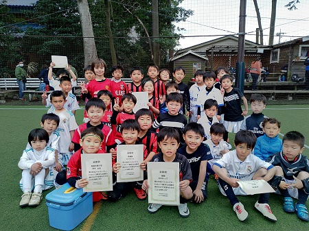 【全体写真】<BR><BR>もうすぐ1年生だね!男らしい顔つきになっている子もたくさんいました Highslide JS