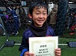 【優秀選手 池野 航志郎 (TINO)】<BR><BR>うまくボールを運んでいたね! Highslide JS