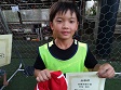 【MVP 松坂 碧生 (チーム スネオ)】<BR><BR>集中して最後までディフェンスがんばり、ゴールも決めました! Highslide JS