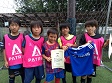 【優勝 パトリアFC】<BR><BR>2年生ながら、巧みなテクニックとパスワークで見事優勝!やったね! Highslide JS