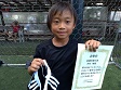 【MVP 西田 翔愛 (BADASS)】<BR><BR>決勝戦で値千金の先制ゴール!ボールもよくおさまって攻撃の起点になっていました! Highslide JS