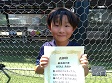 【優秀選手 はるもと あおい (FC.RAIL)】<BR><BR>ボールのおさまりがよく、ゴール量産! Highslide JS