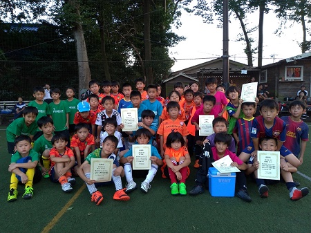 【全体写真】<BR><BR>暑くもなく、寒くもなく、サッカーしやすい気候になったね! Highslide JS