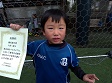 【優秀選手 大髙 温矢 (パルメイラスJr.)】<BR><BR>運動量多く、一生けん命戦っていたね! Highslide JS