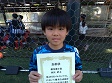 【優秀選手 西田 絆太 (estrella)】<BR><BR>ディフェンスが粘り強く、ドリブルもうまかった! Highslide JS