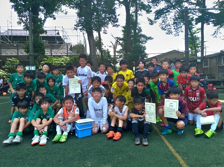 【全体写真】<BR><BR>さすが6年生!迫力ある試合が多かったね! Highslide JS