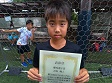 【優秀選手 吉野 颯人 (北浦和FC)】<BR><BR>シュートだけでなく、ディフェンスもがんばっていた! Highslide JS